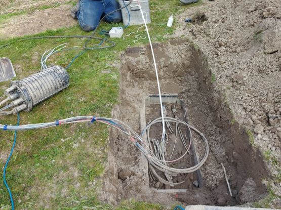 Project Rozenburg; zakelijke aansluiting glasvezel voor onze gewaardeerde opdrachtgever KPN