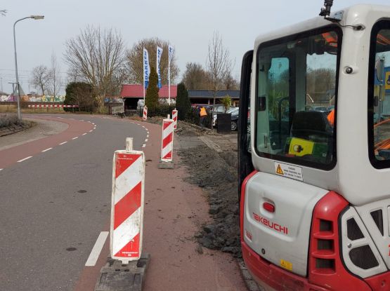 Uitbreiding glasvezelnetwerk voor het industrieterrein De Wijzend in Drechterland